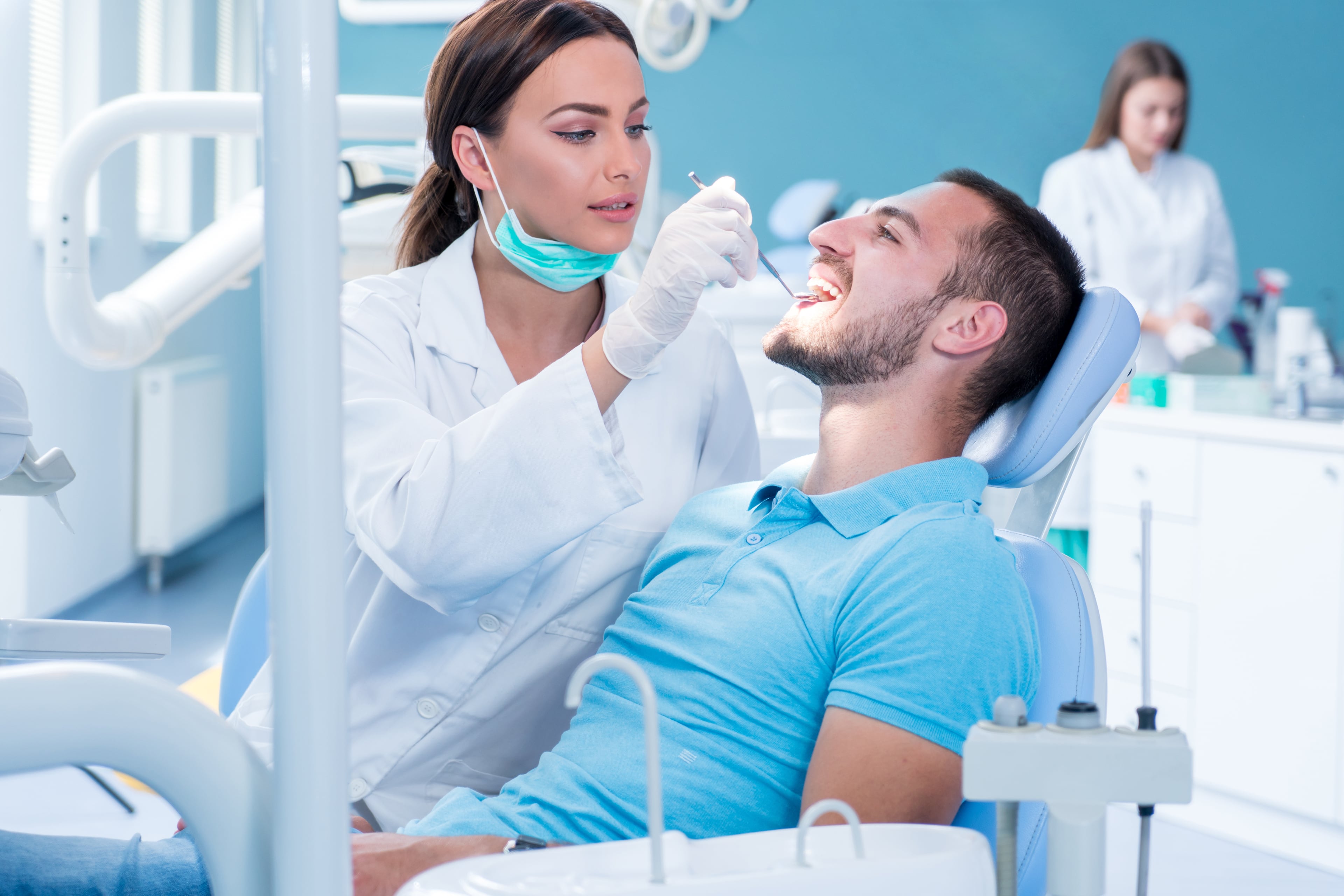 Посещение врача стоматолога